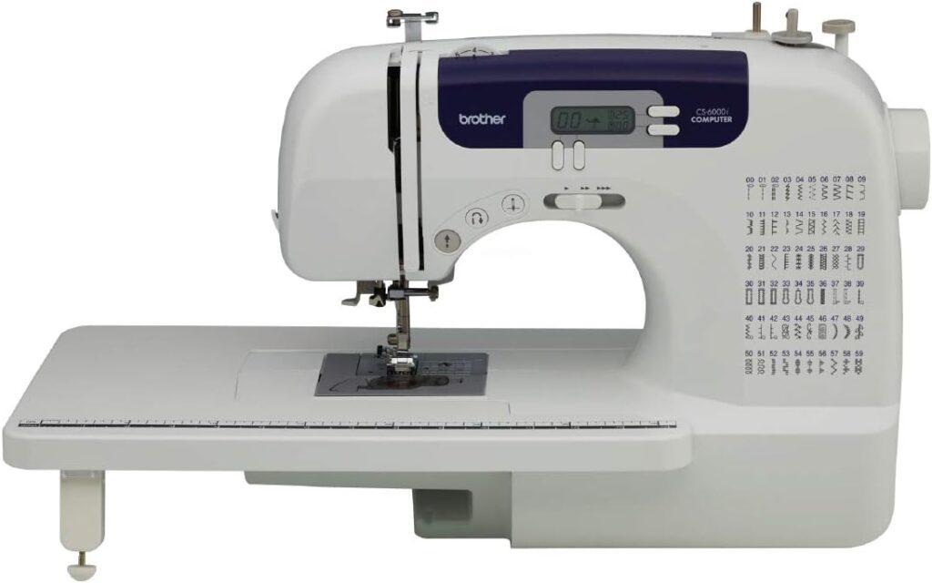 Brother Sewing and Quilting Machine, CS6000i, 60 Built-in Stitches