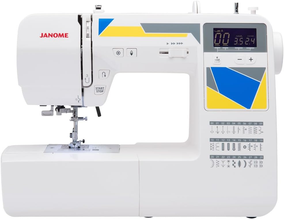Janome MOD-30 Computerized Sewing Machine with 30 Built-In Stitches