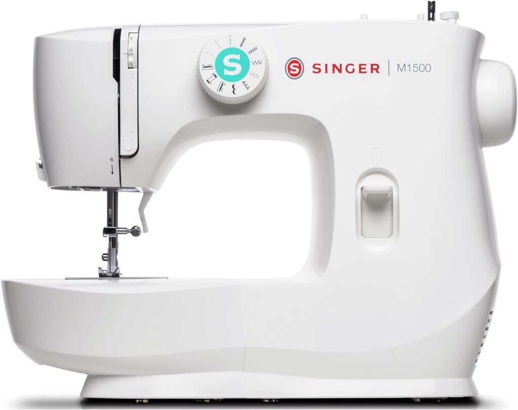 SINGER® M1500 Mechanical Sewing Machine White 10 lbs